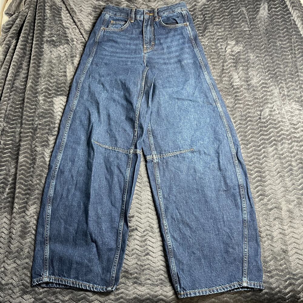 ME + EM Extreme Tapered Jean Dark Blue Wash Size 24